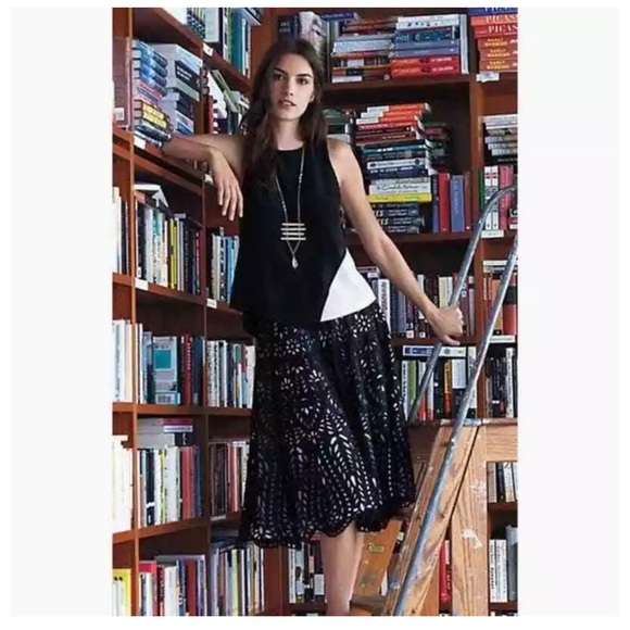 Anthropologie Bordeaux Orlana Split Tone Blouse! - Picture 9 of 9